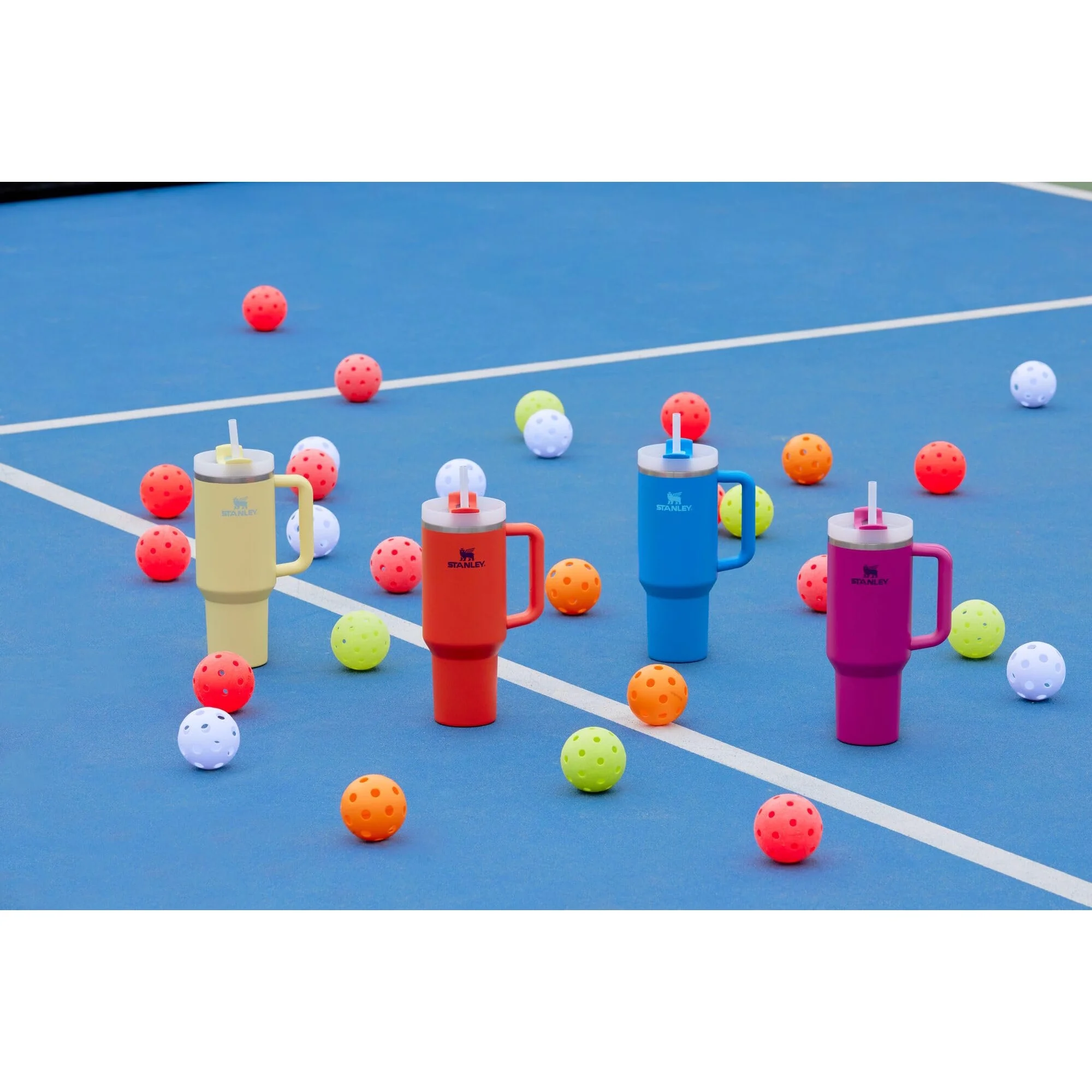 Stanley Quencher H2.0 FlowState™ 40oz Fuchsia Pink Tumbler 10-11824 - Image 4