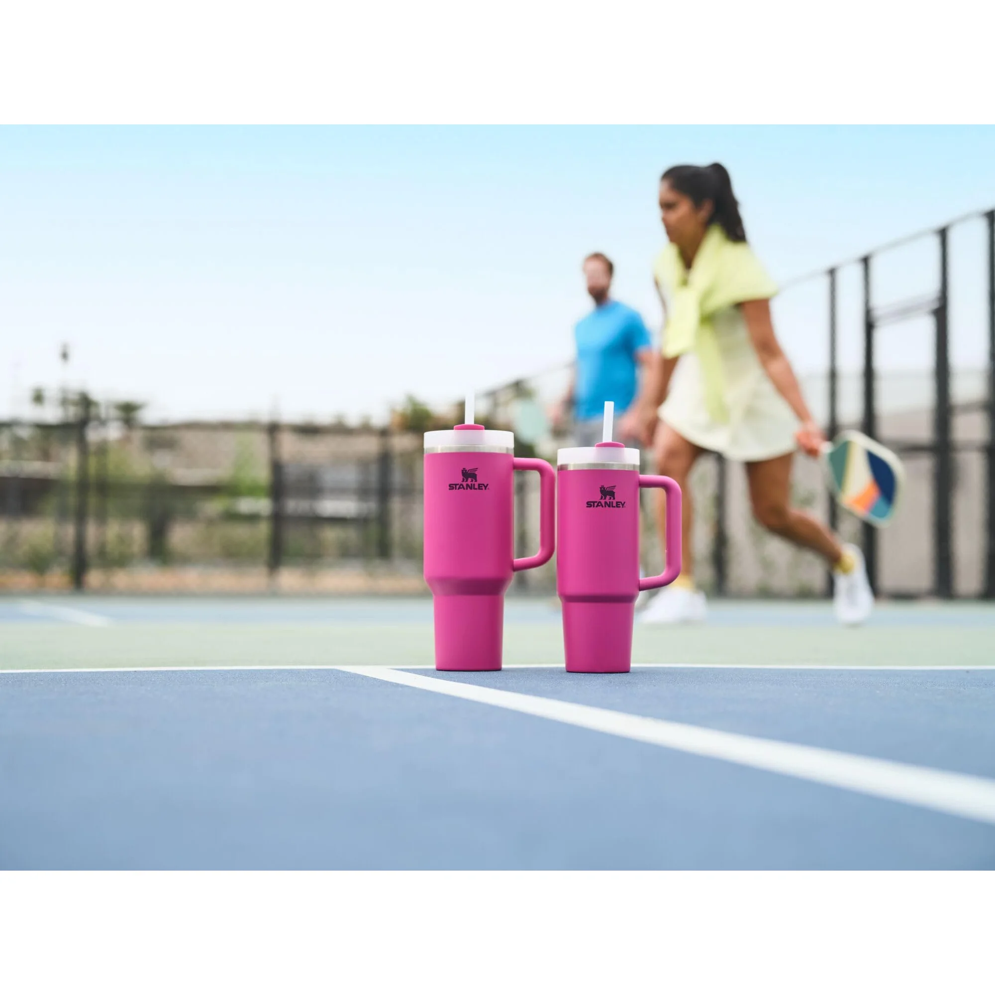 Stanley Quencher H2.0 FlowState™ 40oz Fuchsia Pink Tumbler 10-11824 - Image 7